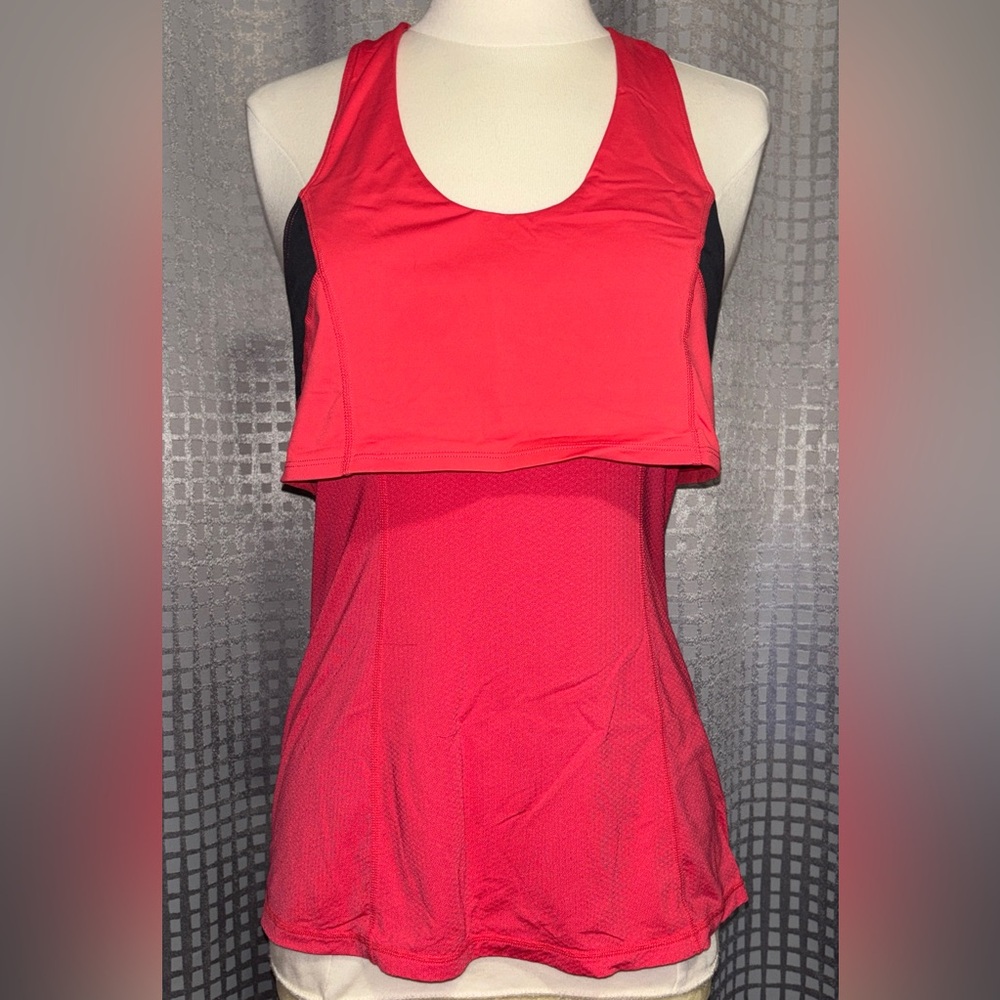 Coral Racerback Tank